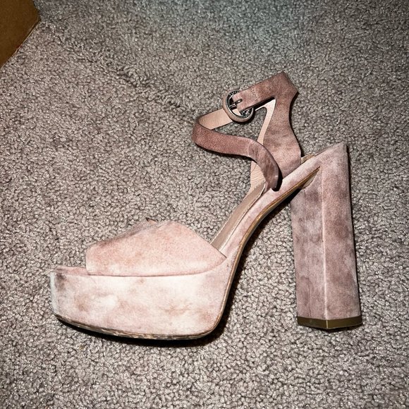 Barney's New York Platform Heels - Picture 5 of 7